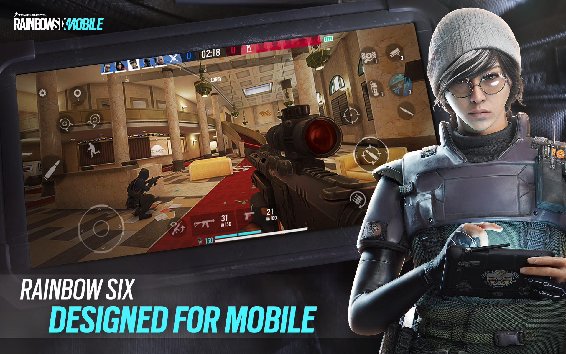 Cuplikan Layar Game Rainbow Six Mobile