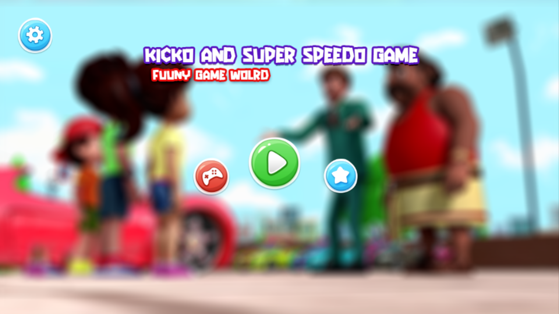 Hero Kicko Super Run Speedo Go ภาพหน้าจอเกม