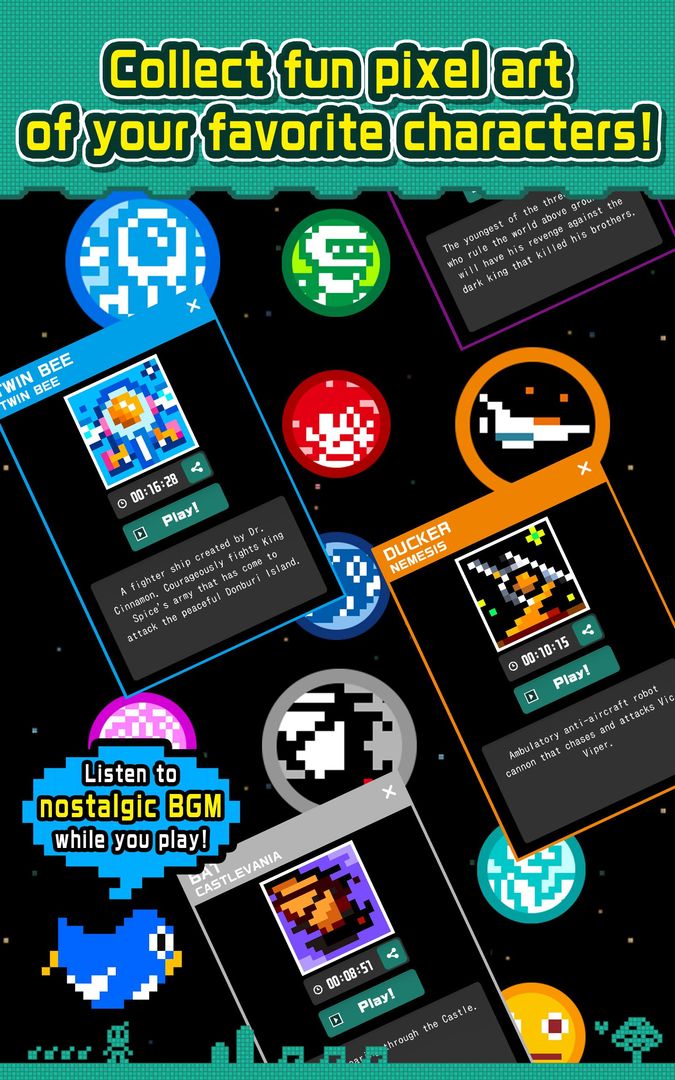 Screenshot of PIXEL PUZZLE COLLECTION