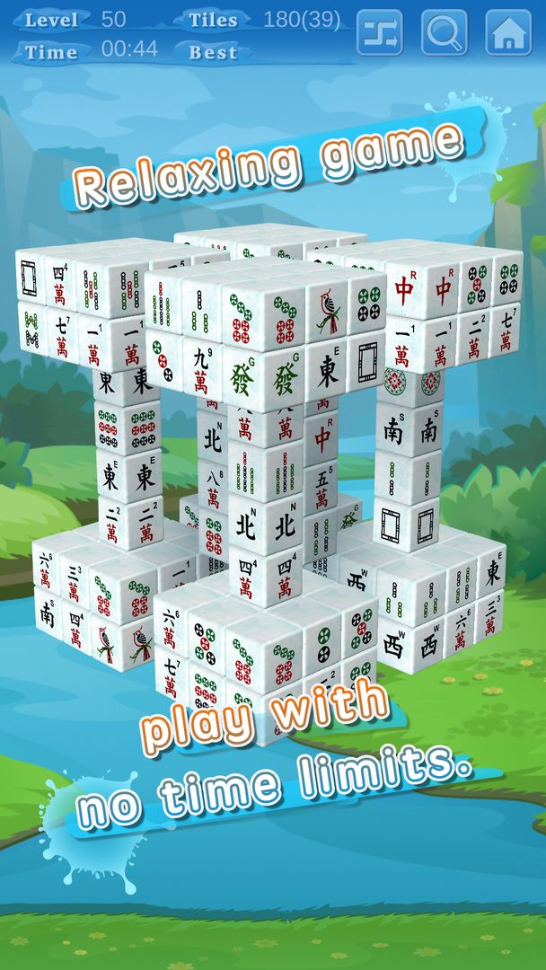 Screenshot of Stacker Mahjong 3D