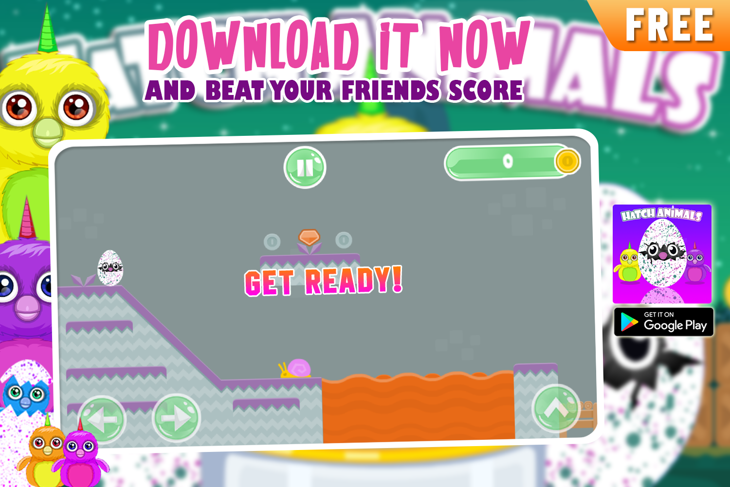 Hatsh eggs 🐣 ภาพหน้าจอเกม