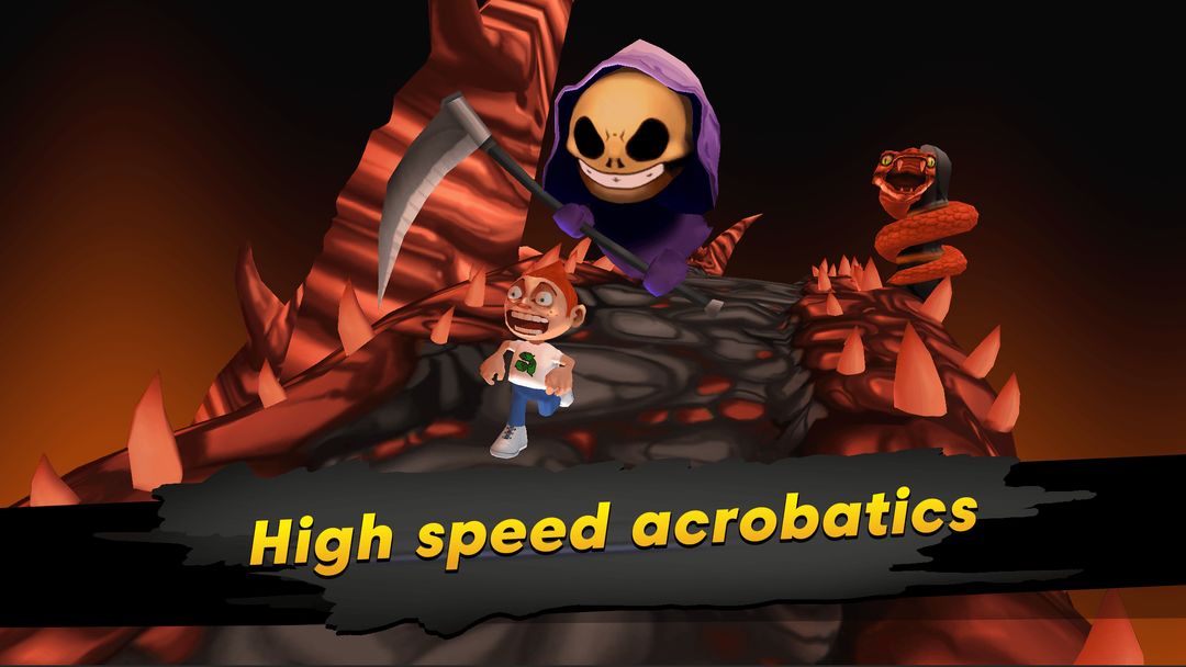 Running Fred screenshot game