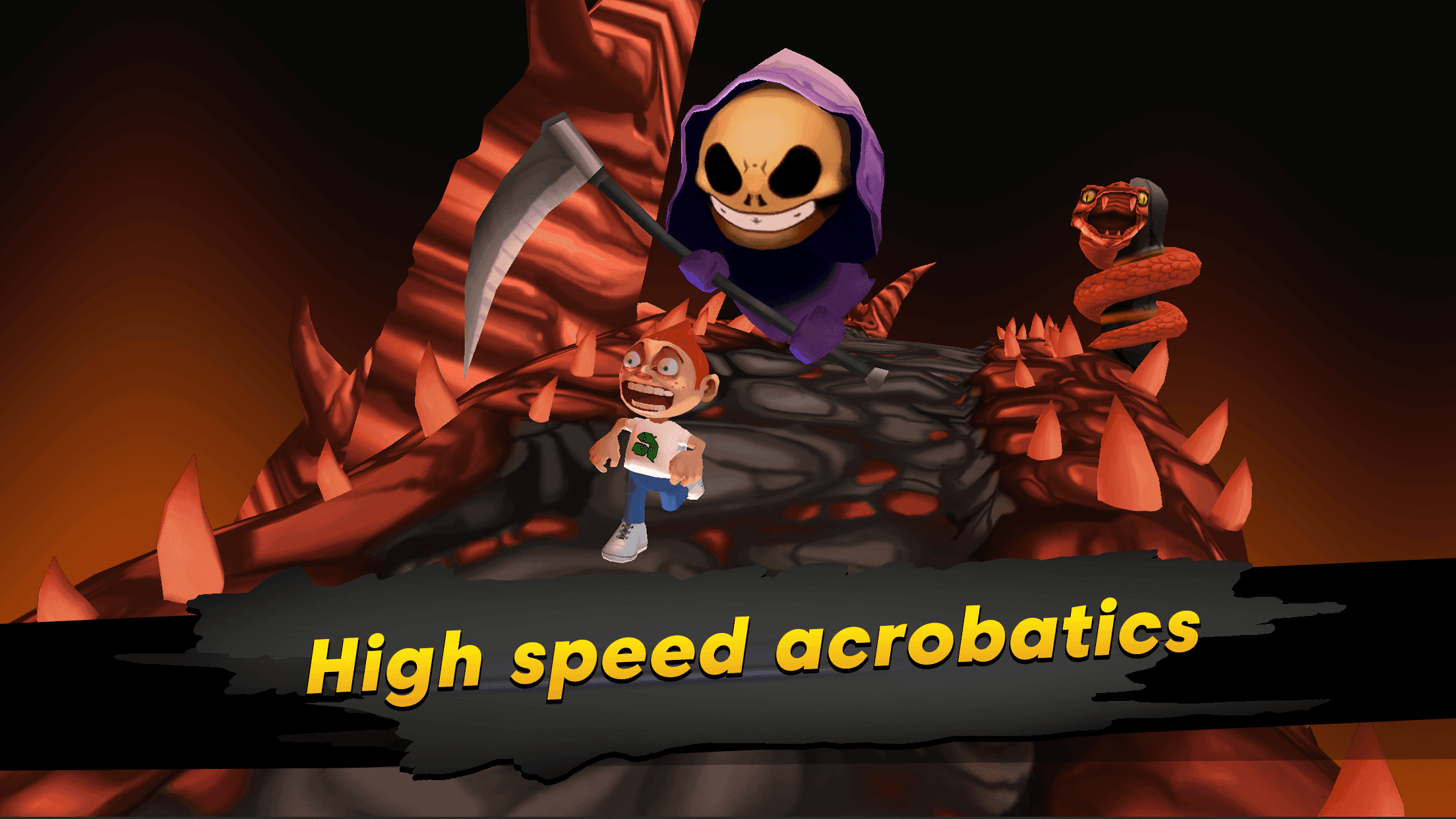 Running Fred Game Screenshot