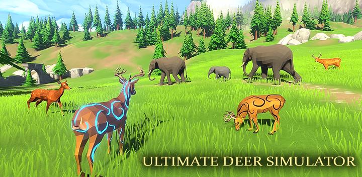 Banner of Deer Simulator Fantasy Jungle 3.0