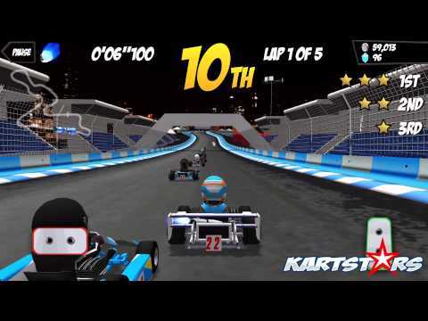 Screenshot of the video of Kart Stars