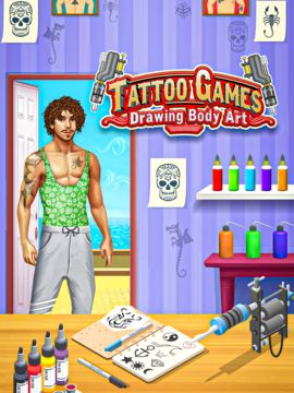 Tattoo Artist Games Ink Master Game Screenshot