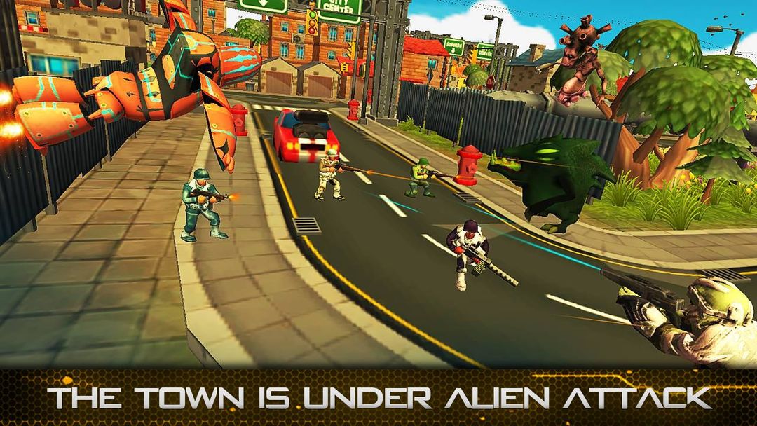 Army vs Aliens: Invasion Earth ภาพหน้าจอเกม
