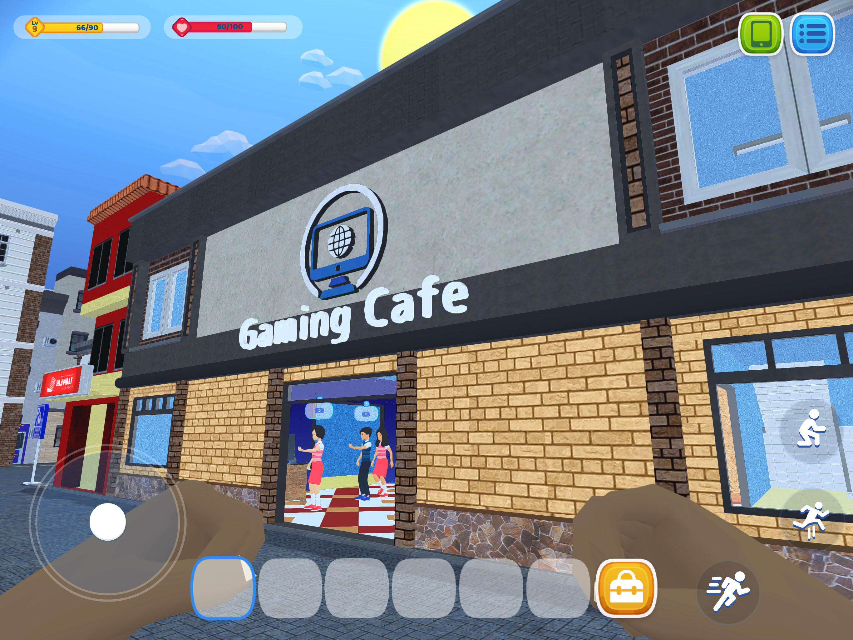 Gaming Cafe Life Game Screenshot