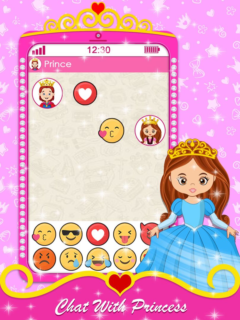 Baby Princess Phone - Princess Baby Phone Games遊戲截圖