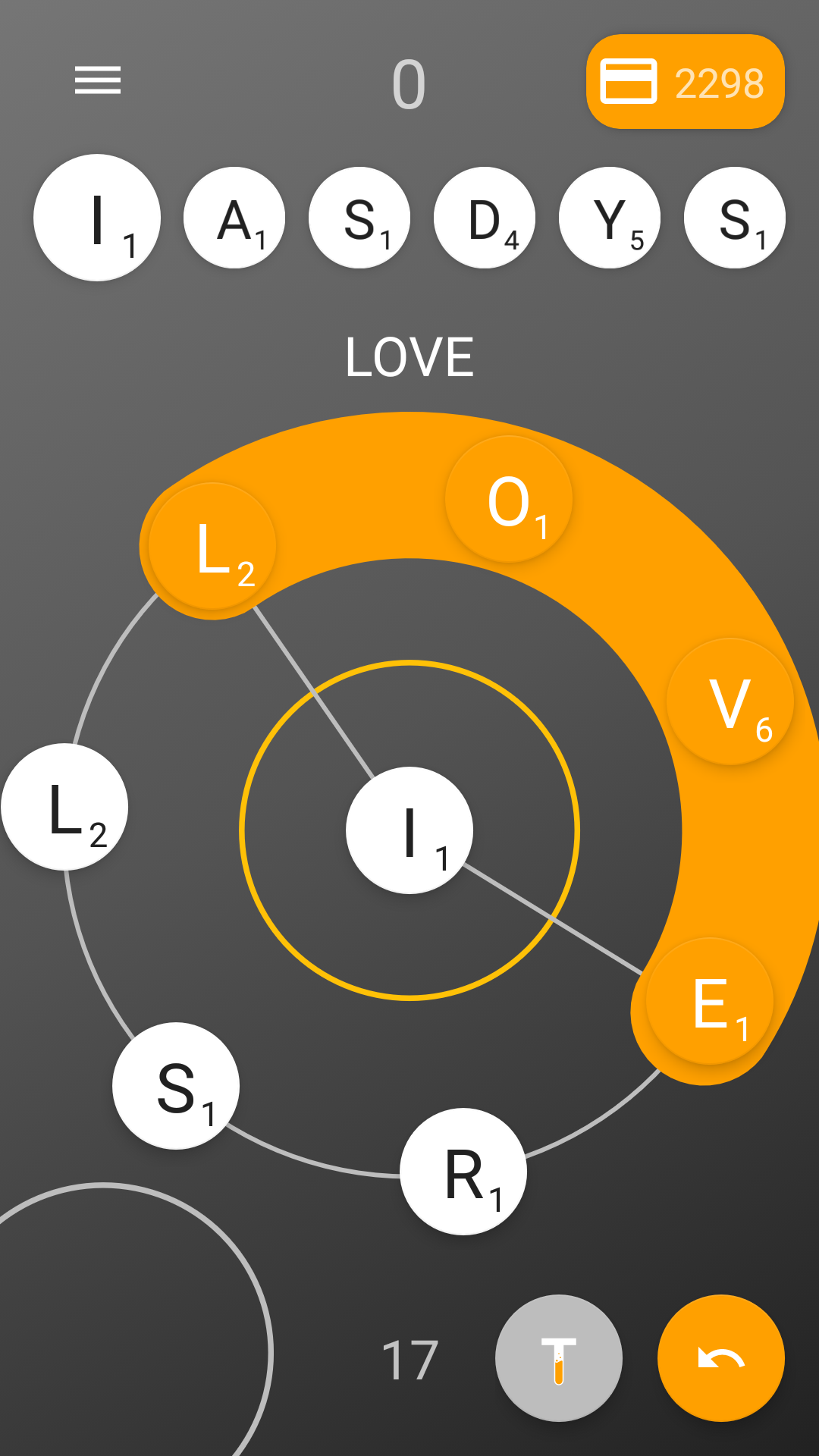 Typoglycerin Game Screenshot