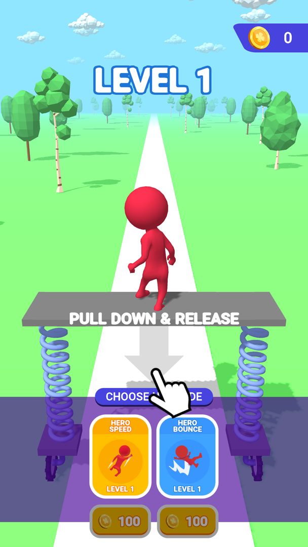 Screenshot of Board jump!