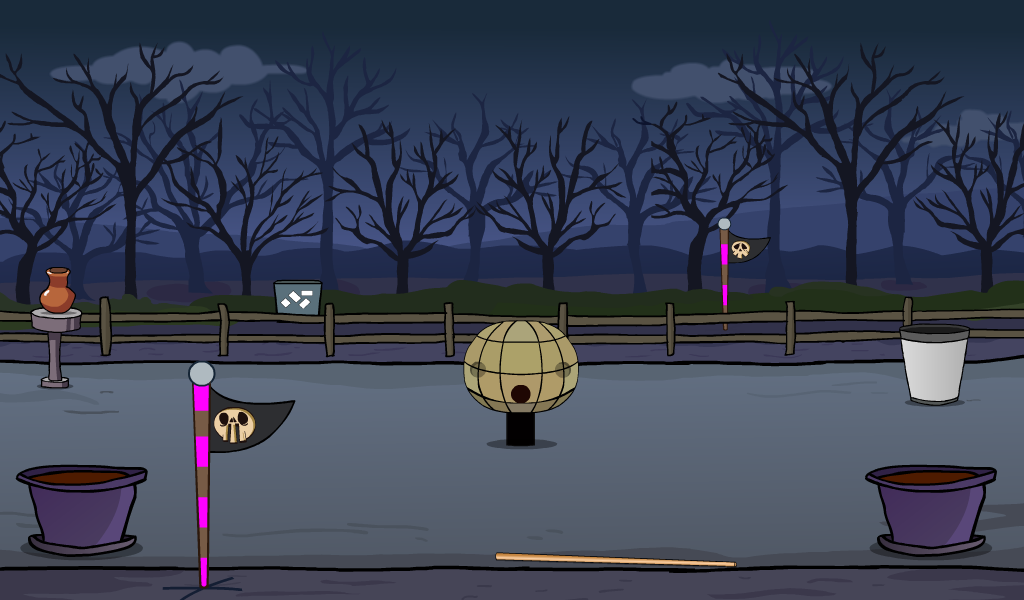 Cemetery Treasure Escape 게임 스크린샷