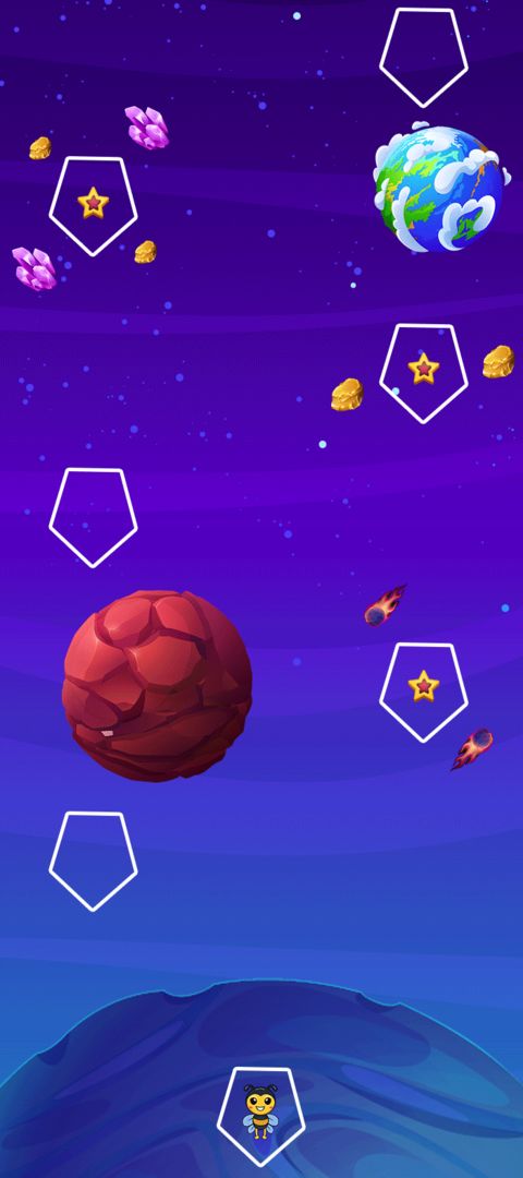 Cosmic Bee screenshot game