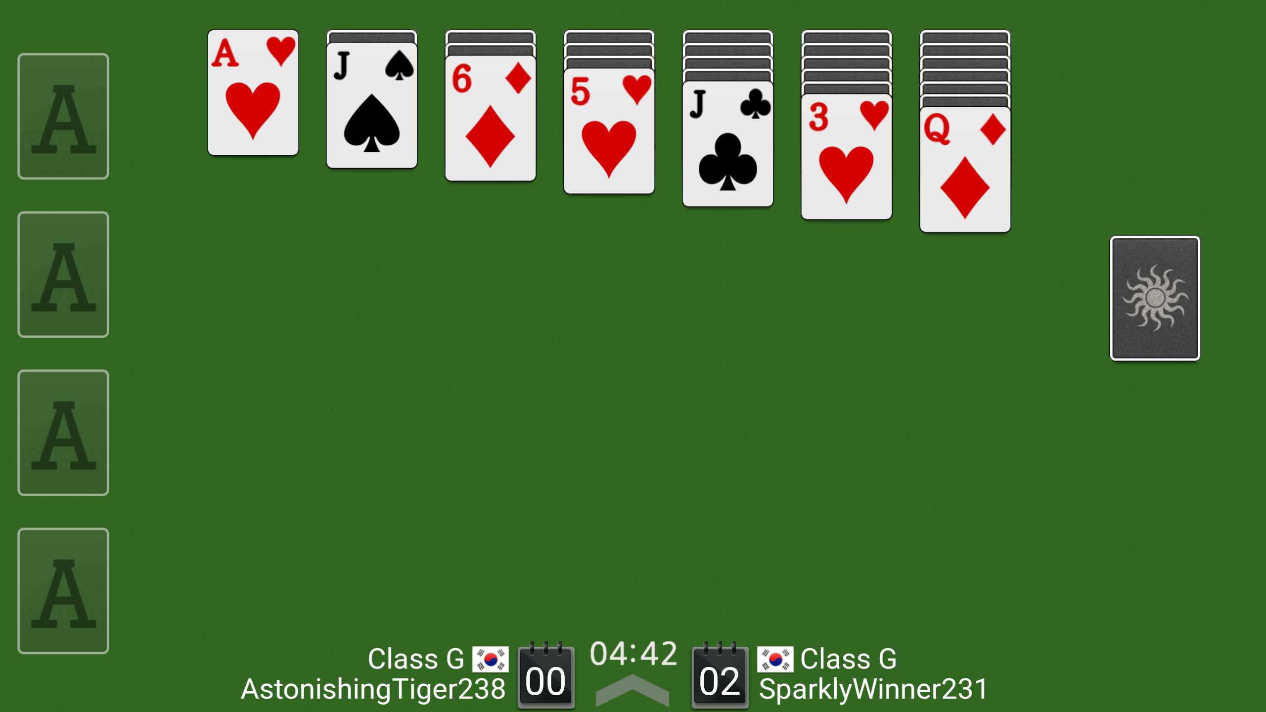 Dr. Solitaire Game Screenshot