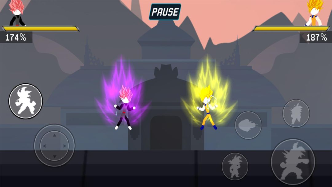 Ultimate Super Stick Z Warrior Dragon screenshot game