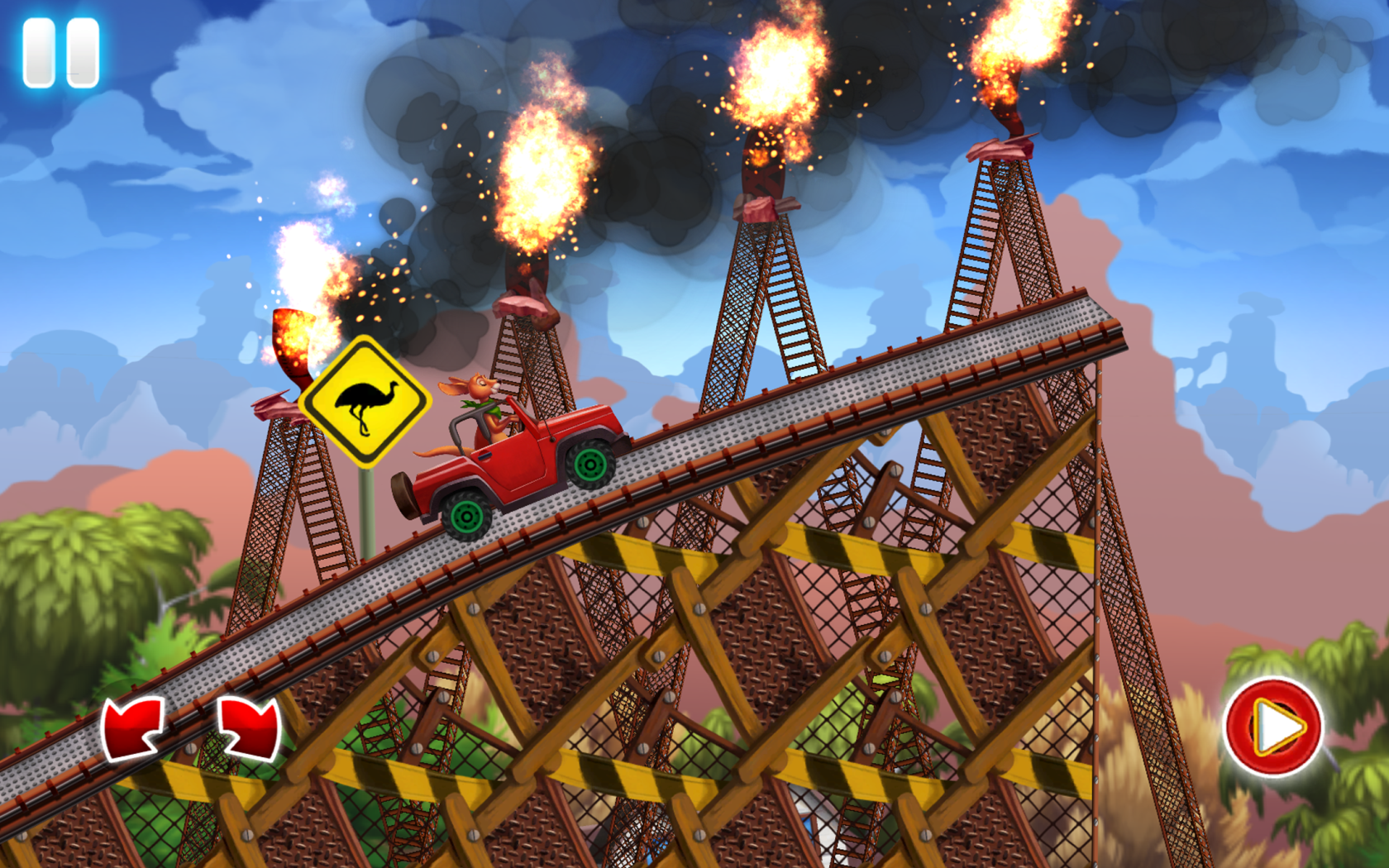 Captura de Tela do Jogo Australian Summer Car Racing For Toddlers