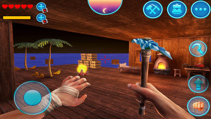 Ocean Survival 3D PRO Game Screenshot
