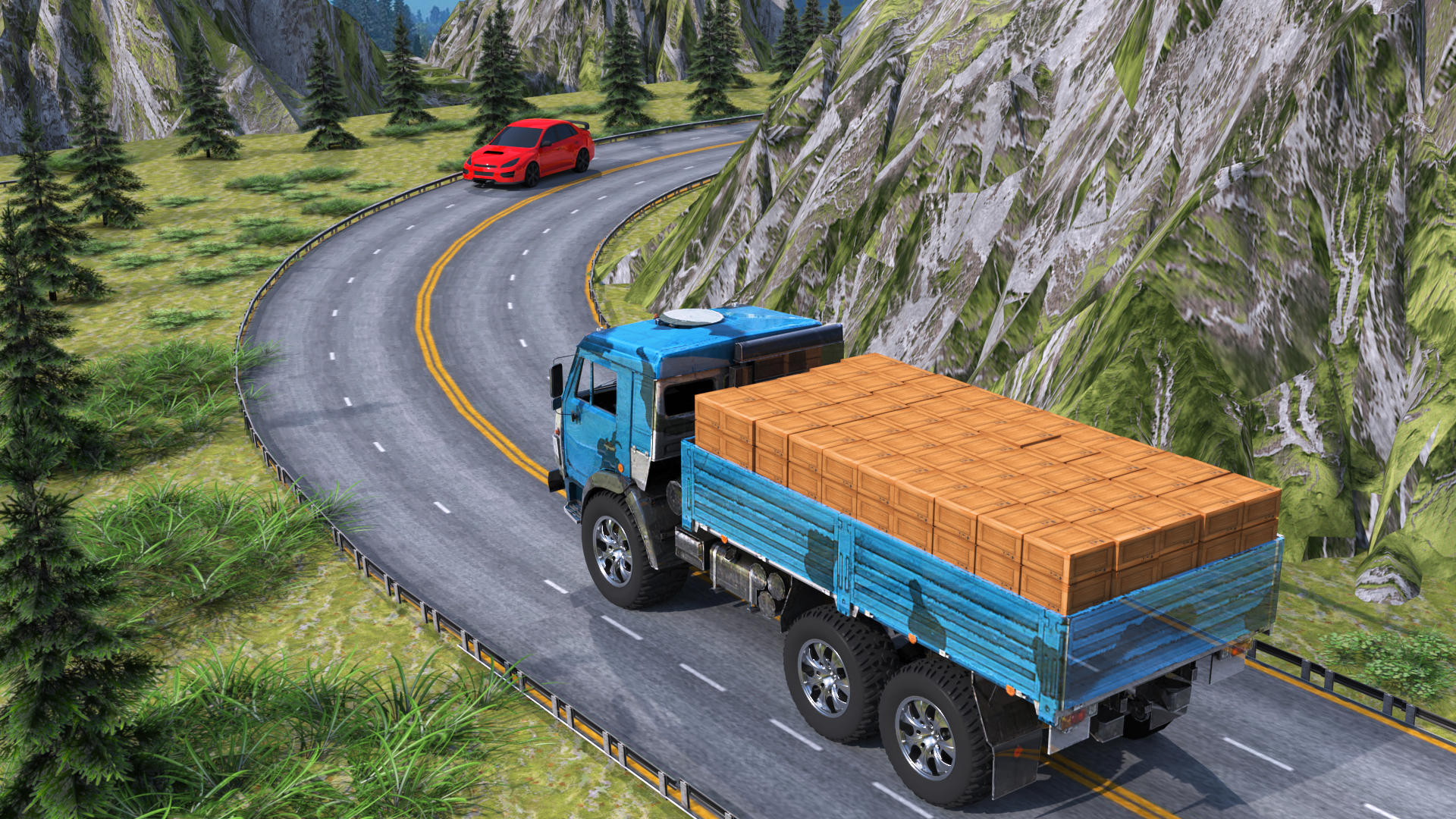 Screenshot of Truck Simulator Games: Offline