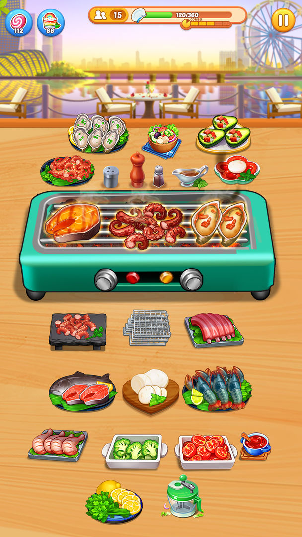 Screenshot of Crazy Chef: Cooking Race