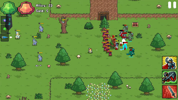 Screenshot 1 of Battle for the Crystals 