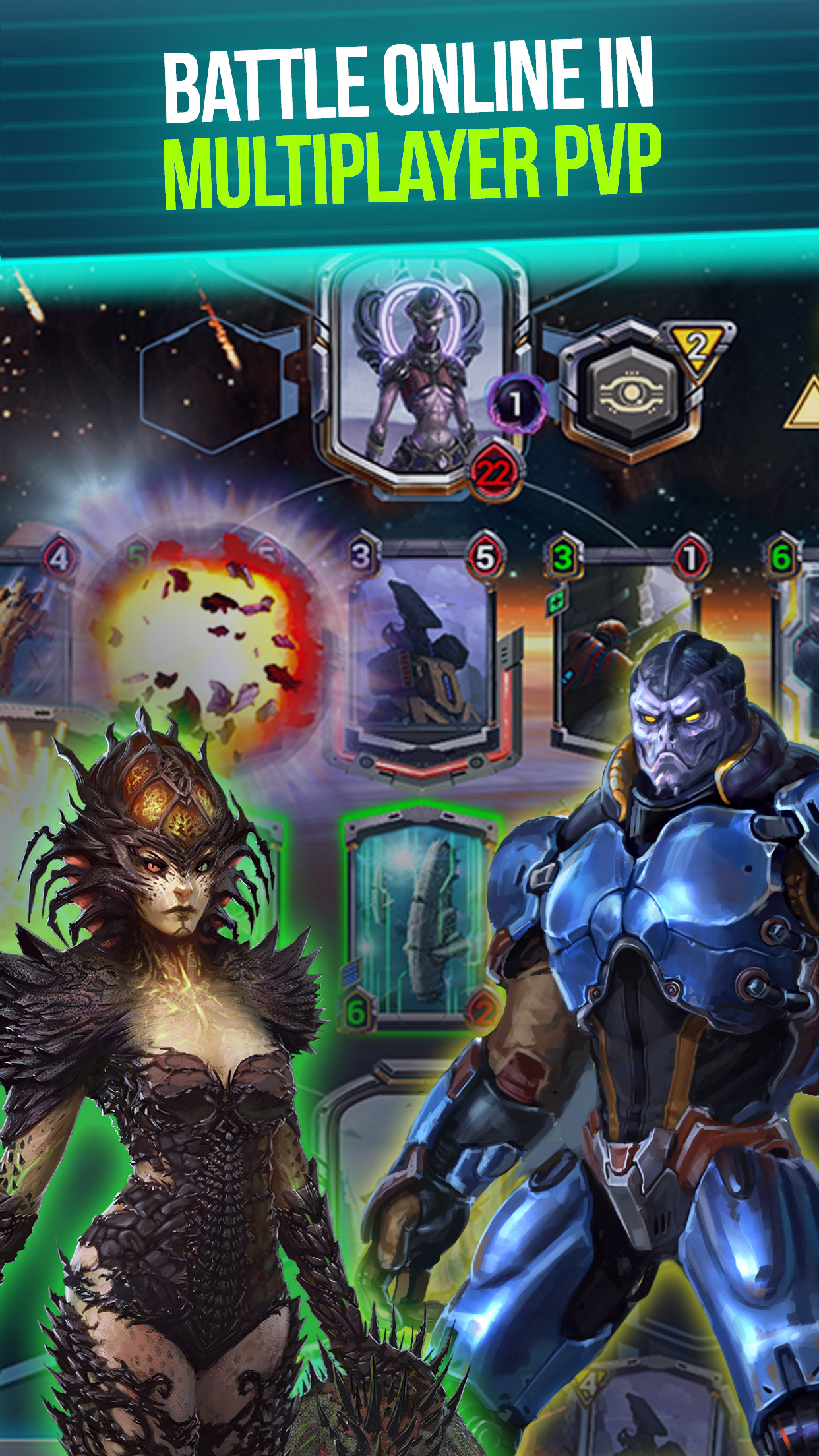 Star Crusade™ CCG Game Screenshot