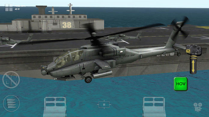Screenshot 1 of โปรแกรมจำลองการบิน Apache 3D Sim 
