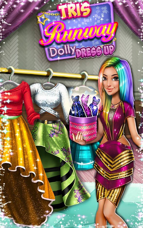 Dress up Game: Tris Runway Game Screenshot