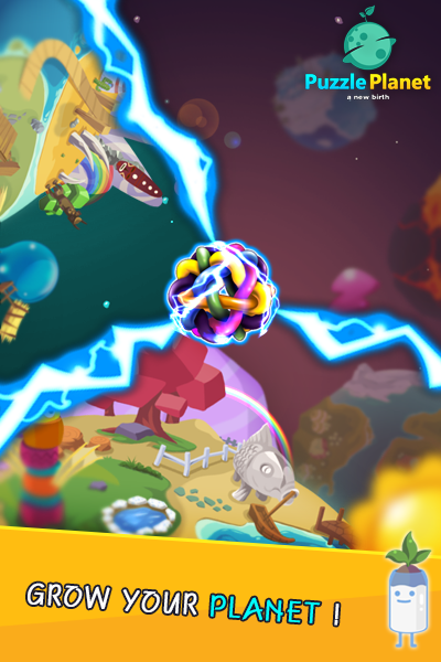 puzzle planet Game Screenshot