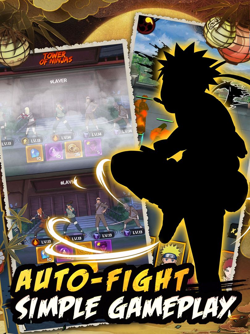 Screenshot of Unlimited Ninja: Idle RPG