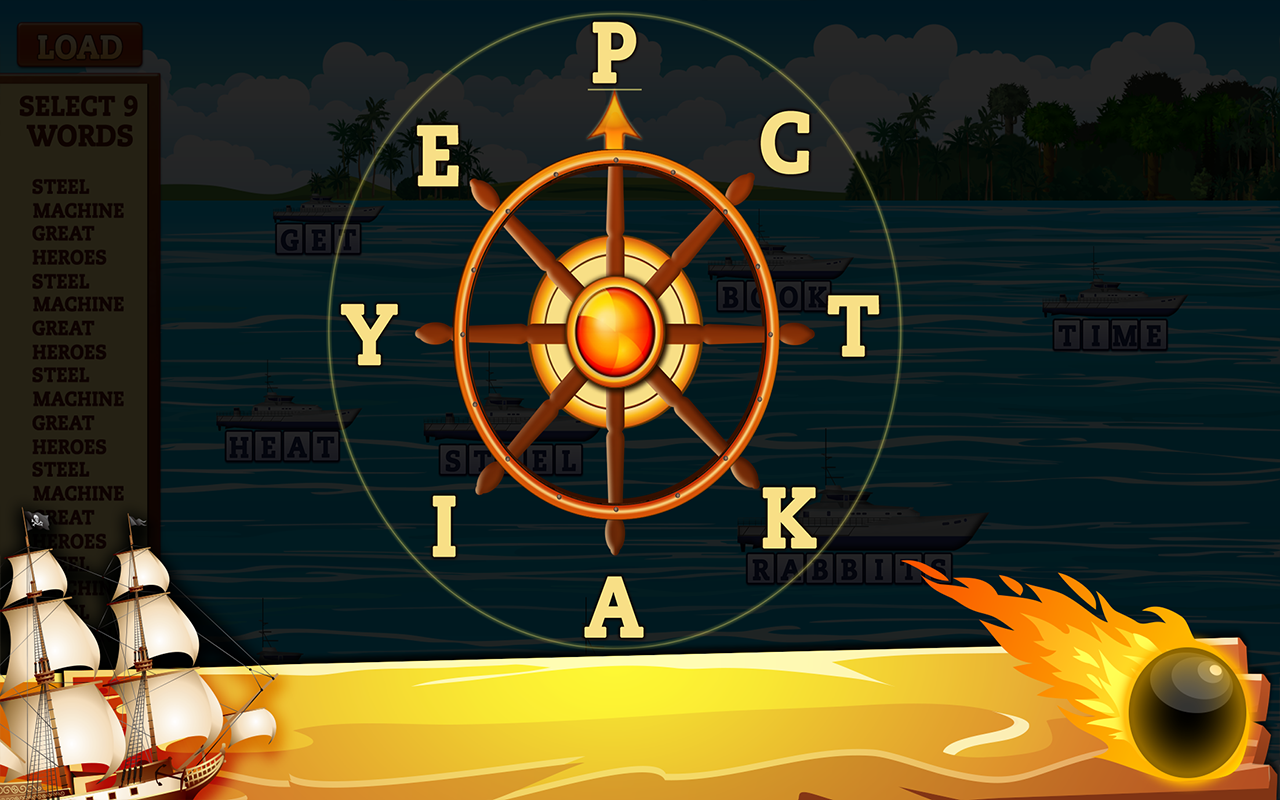War of Words - Naval Edition ゲームのスクリーンショット