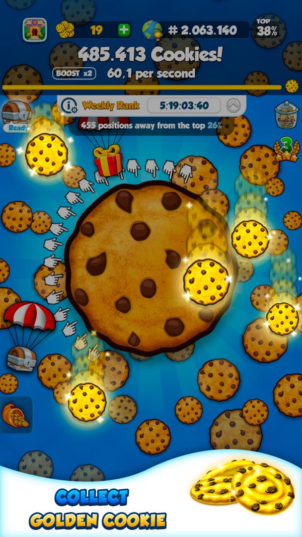 Screenshot of Cookie Clickers™