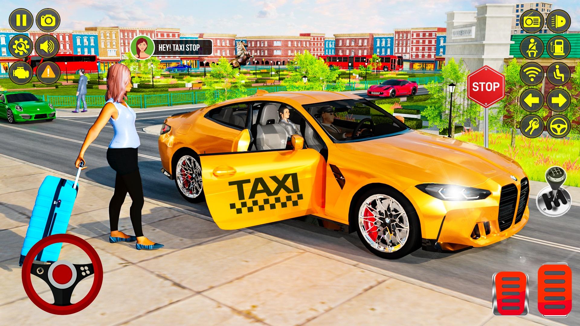 City Crazy Cab Taxi Games 3D android iOS apk download for free-TapTap