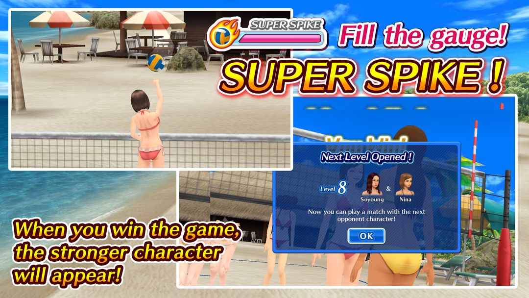 Beach Volleyball Paradise screenshot game