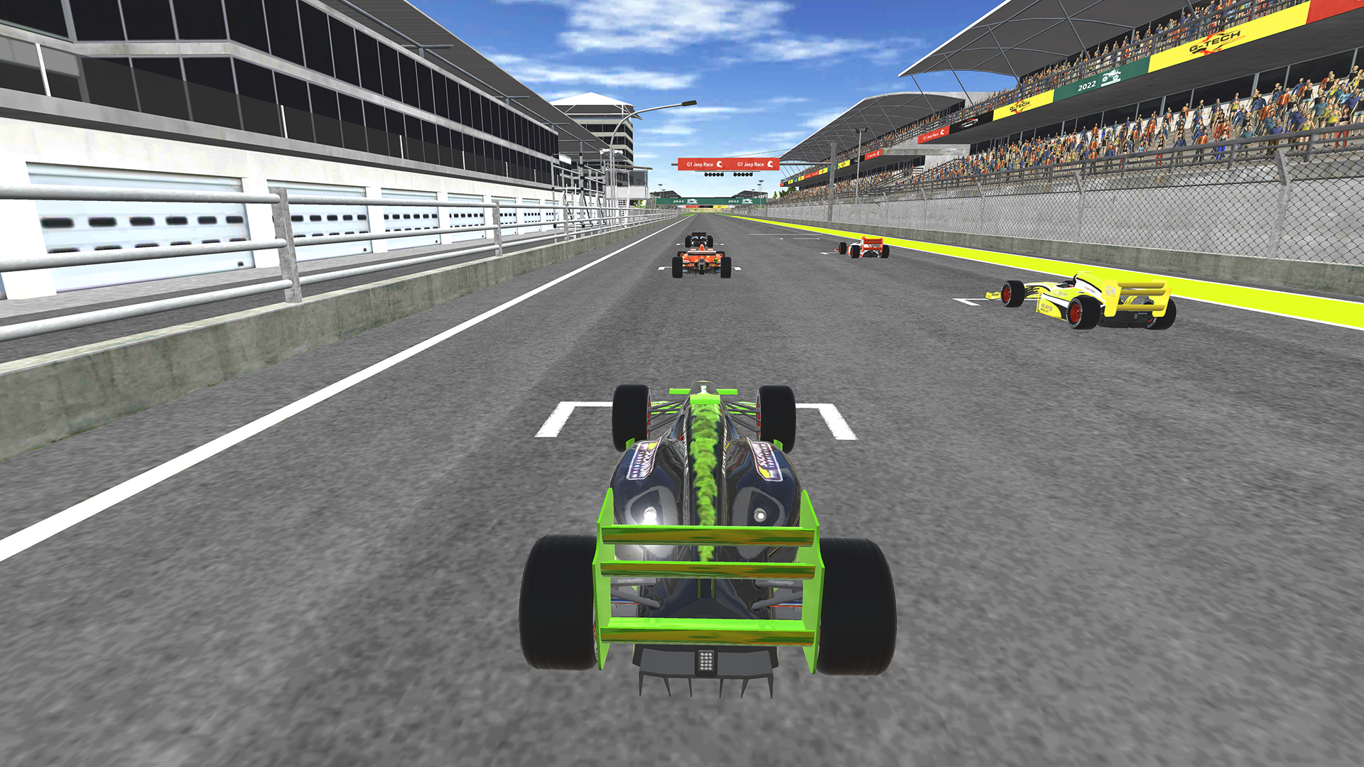 Formula One: 자동차 게임 게임 스크린샷