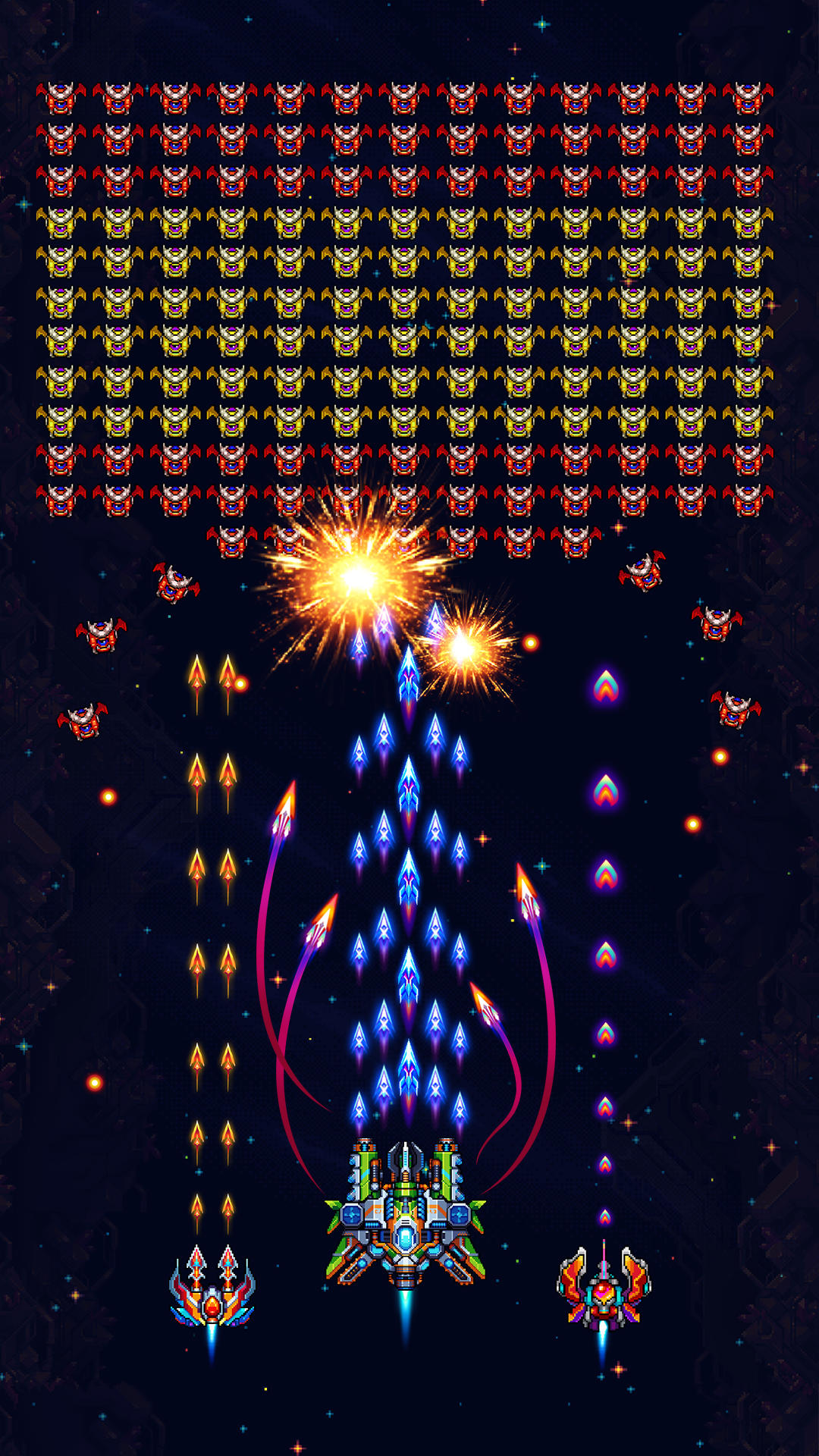 Screenshot 1 of Galaxiga: Arcade 80s clásico 24.71