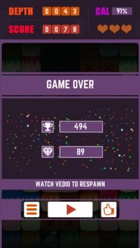 JustDown Game Screenshot