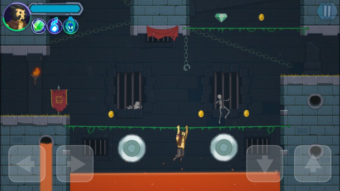 Screenshot of Diseviled Action Platform Game