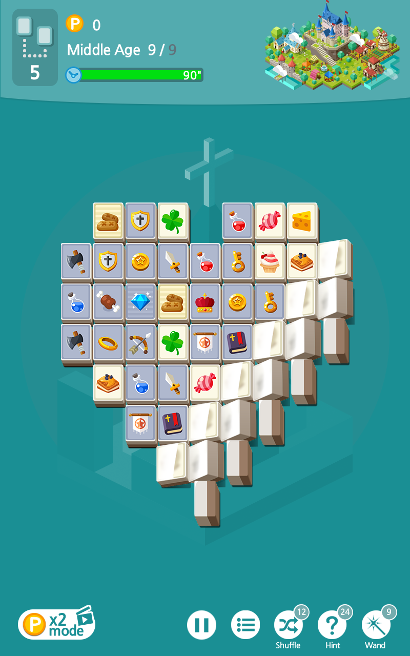 Mahjong City Builder Game Screenshot