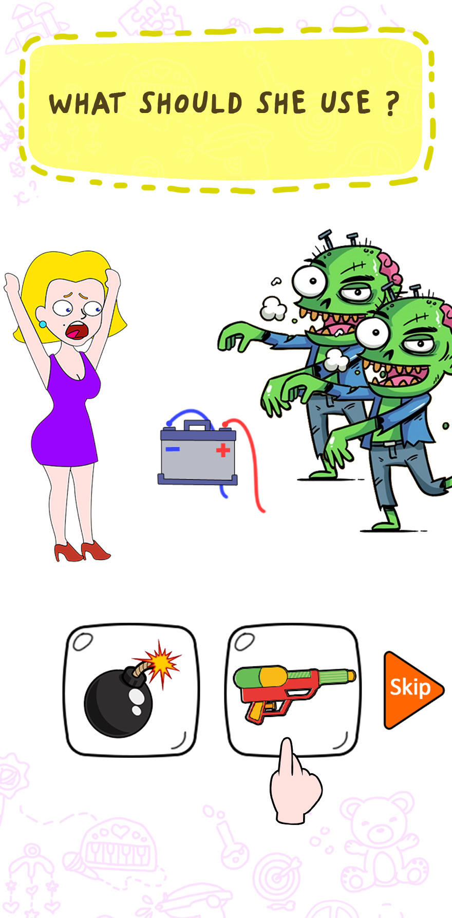 Скриншот игры Brainmaster - Super Blow Brain Games