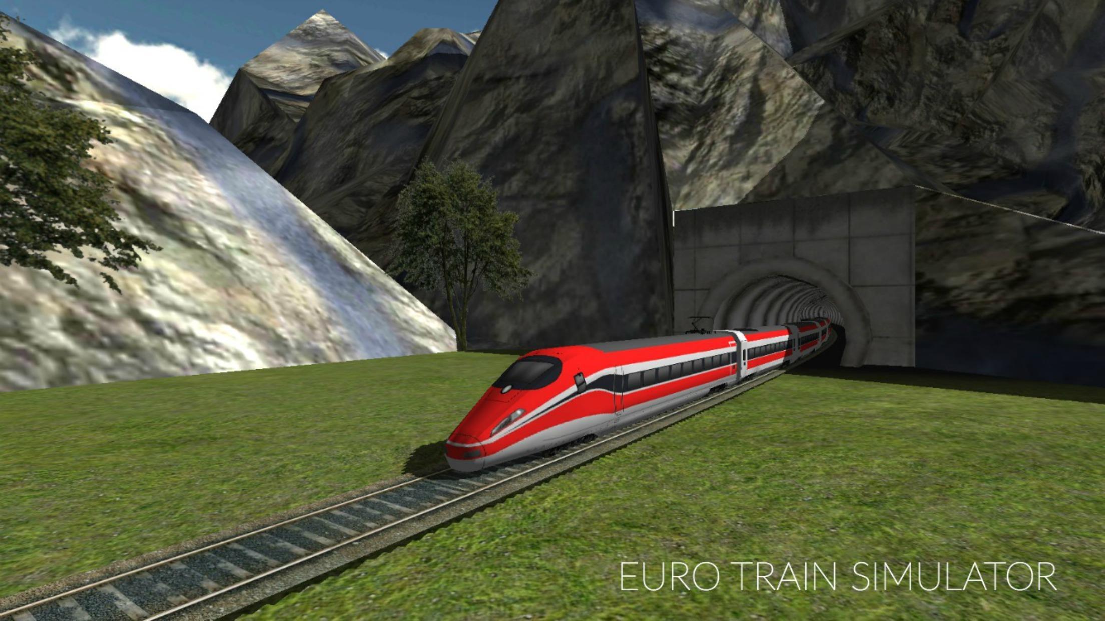 Euro Train Simulator: Game Game Screenshot