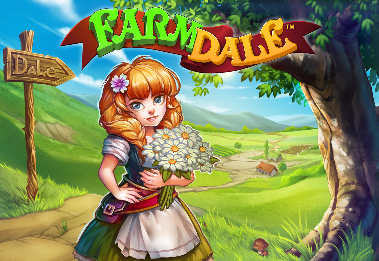 Farmdale: farm games Hay & Day ภาพหน้าจอเกม