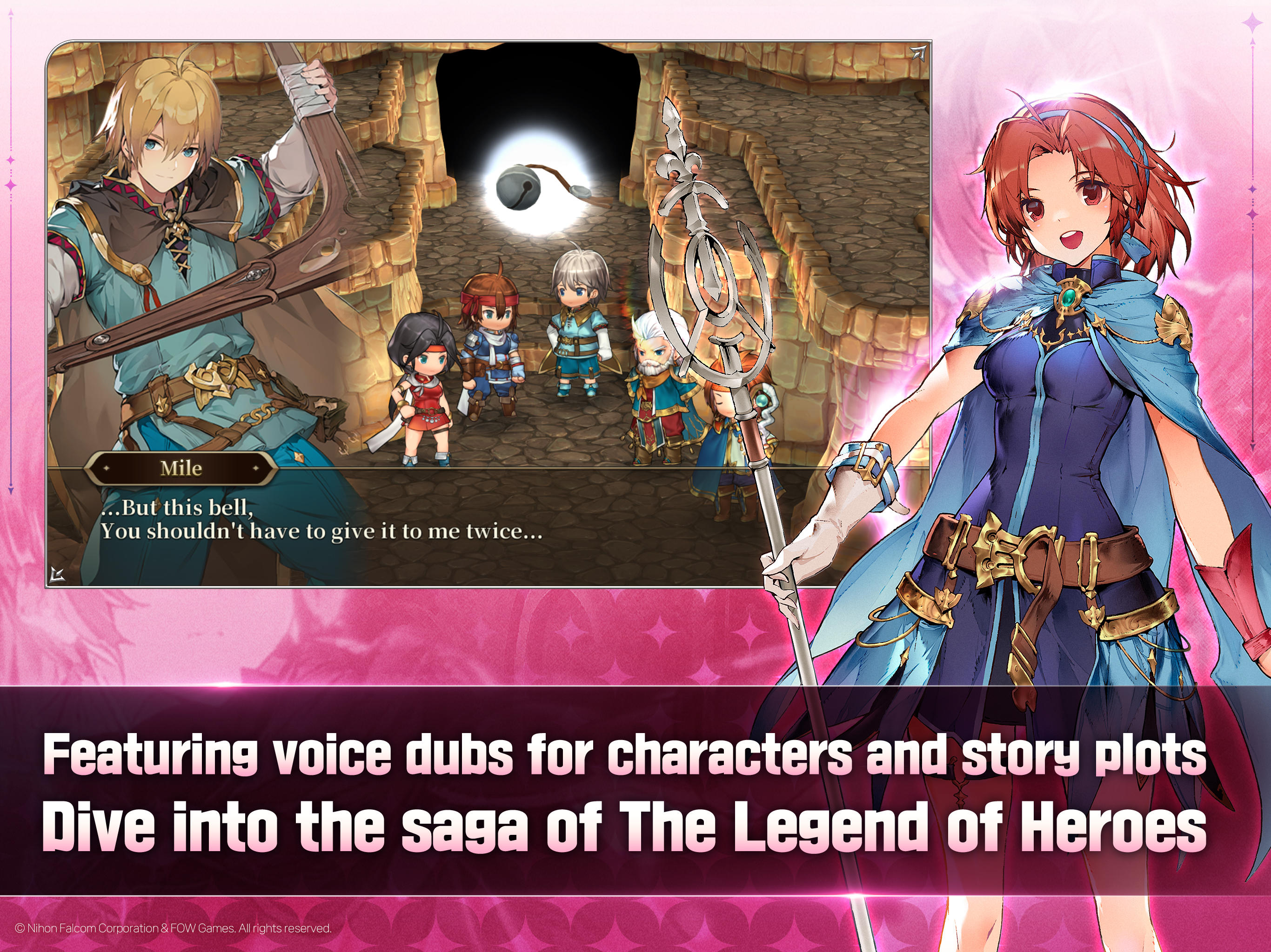 The Legend of Heroes : Gagharv Game Screenshot