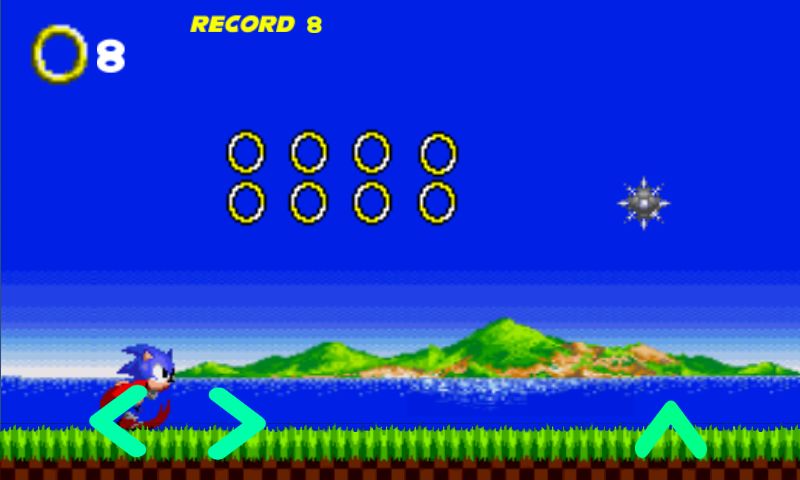 Sonic Runn ภาพหน้าจอเกม