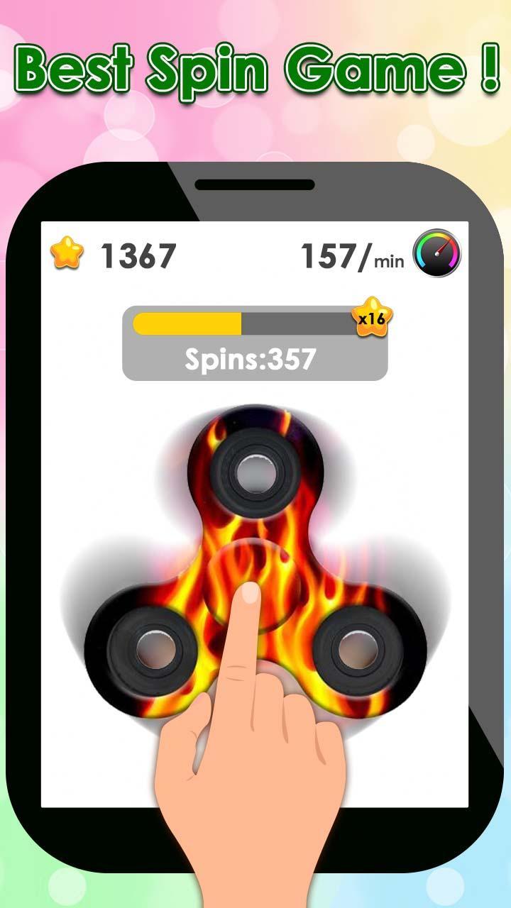 Fidget Spinner Twist Game Screenshot