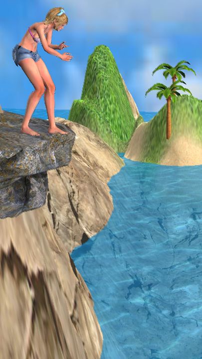 Hill Flip Dive Game Screenshot