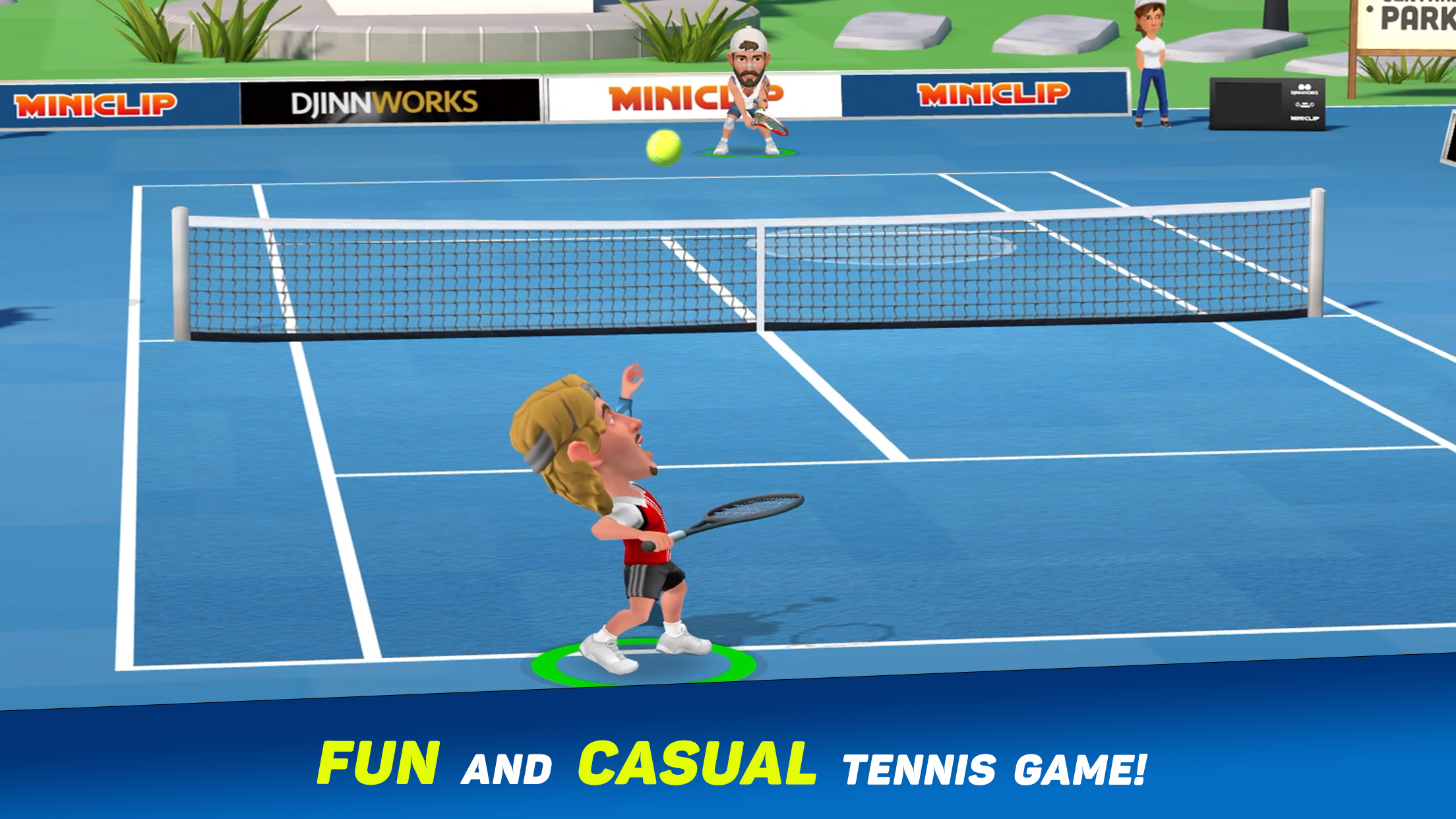 Screenshot 1 of Quần vợt mini: Cú đập hoàn hảo 1.7.2