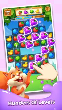 Fruit Splash ゲームのスクリーンショット