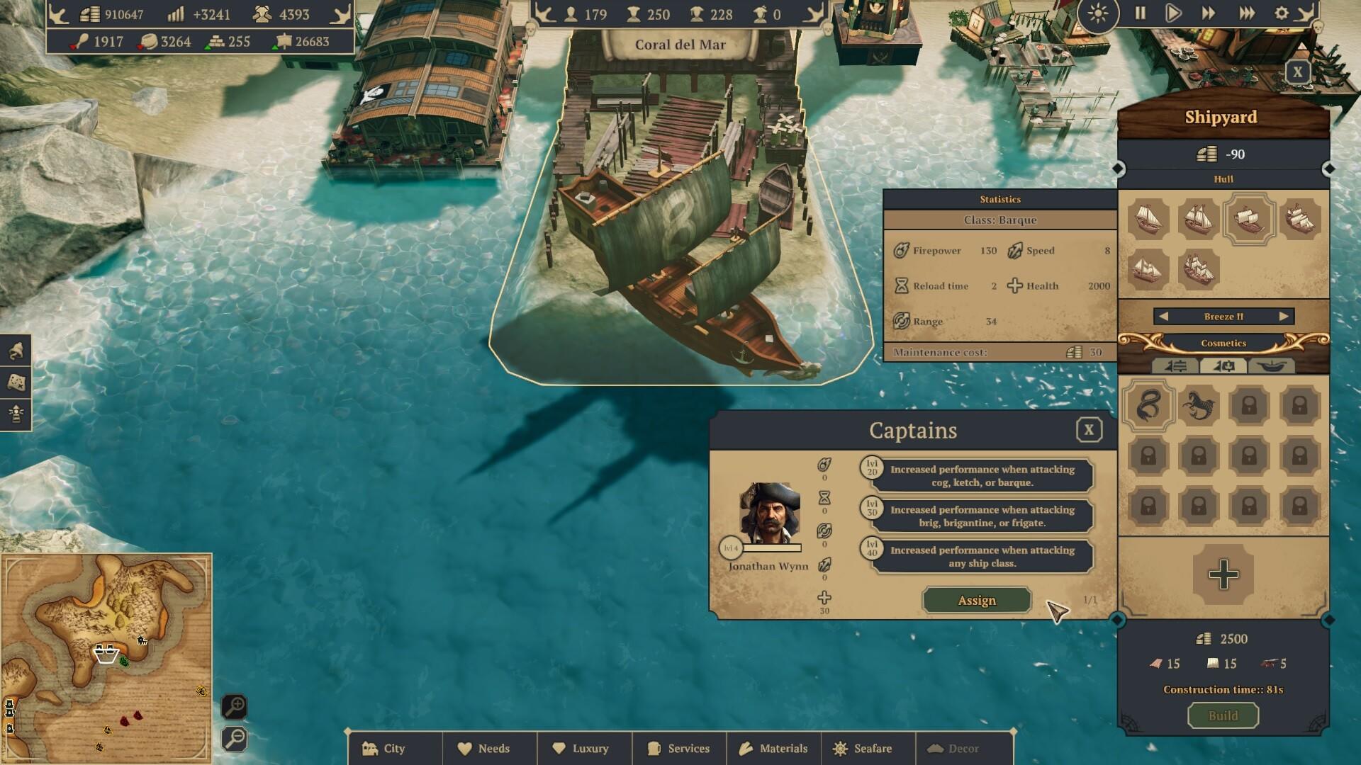 해적 공화국 게임 스크린 샷