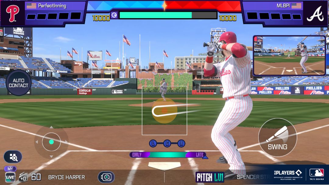 Screenshot of MLB Perfect Inning 24