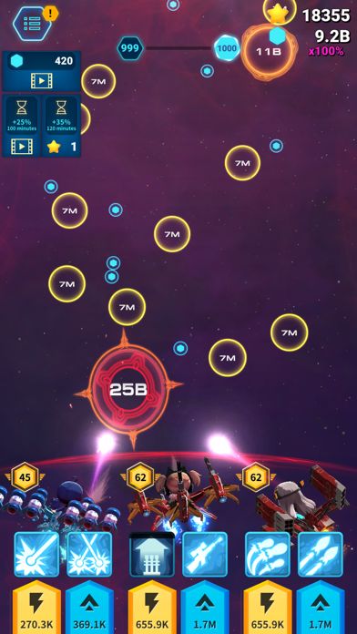 Screenshot of Girls Fleet – shooting game